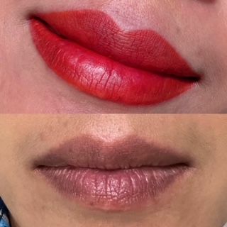 Maquillage permanent lèvres